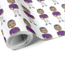 Search for black and purple wrapping paper For him