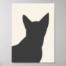 Search for black silhouette art Cat