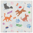 Search for cat meow fabric Kawaii