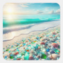 Search for blue skies stickers Sea glass