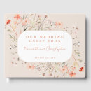 Search for wildflowers wedding guest books Meadow