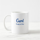 Search for carol name mugs Birthday