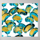 Search for turquoise blue posters Gold