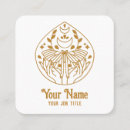 Search for magic business cards Gold