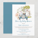 Search for rabbit baby boy shower invitations Cute bunny