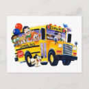 Search for yellow school bus postcards Children