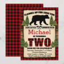 Search for lumberjack party invitations Two