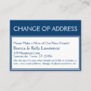 Search for change of address business cards New home