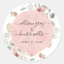 Search for round address labels weddings Gold