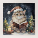 Search for cat christmas puzzles Vintage