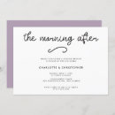 Search for morning wedding invitations Modern