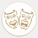 Search for drama masks stickers Theatre