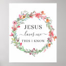 Search for jesus loves me posters Christian