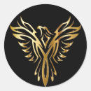 Search for black phoenix stickers Black and gold