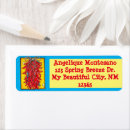 Search for lizard return address labels Southwest