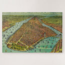 Search for new york city map puzzles Antique