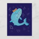 Search for whales postcards Sealife