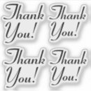 Search for luxury thank you stickers Thanks