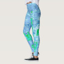 Search for ripples leggings Abstract