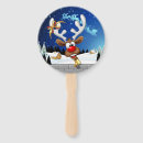 Search for christmas hand fans Whimsical