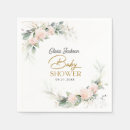 Search for blush floral napkins Eucalyptus