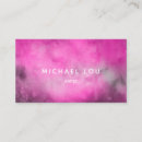 Search for unique artist business cards Watercolor