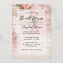 Search for shabby bridal shower invitations Wood