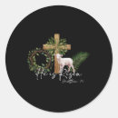 Search for vintage lamb easter stickers He is risen