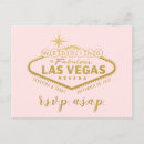 Search for wedding rsvp response postcards Rose gold