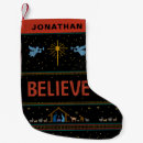 Search for religious christmas stockings Nativity