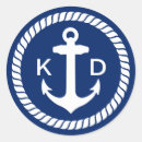 Search for rope wedding stickers Nautical