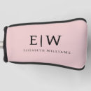 Search for pink golf head covers Girly