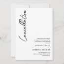 Search for cancelled wedding invitations Cancellation