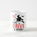 Search for drive a stick mugs Halloween