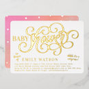 Search for gold polka dots invitations Shower