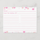 Search for kitchen recipes postcards Pink