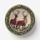 Search for christmas reindeer plates Seasonal
