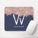 Search for blue rose mousepads Glitter