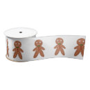 Search for whimsical christmas ribbon Gingerbread man