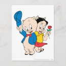 Search for looney toons characters postcards Porky pig