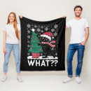Search for christmas black cat blankets Santa