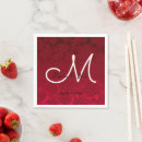 Search for monogram christmas napkins Floral