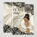 Search for lace baby shower invitations Ethnic