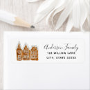 Search for exchange return address labels Gingerbread