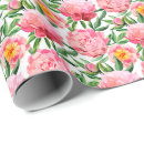 Search for floral pattern wrapping paper Pink flowers