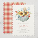 Search for sunflower shower wedding invitations Fall