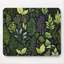 Search for dark green mousepads Greenery