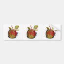 Search for apple bumper stickers Red