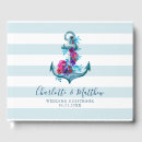 Search for anchor wedding guest books Stripes
