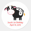 Search for macdonald stickers Cow